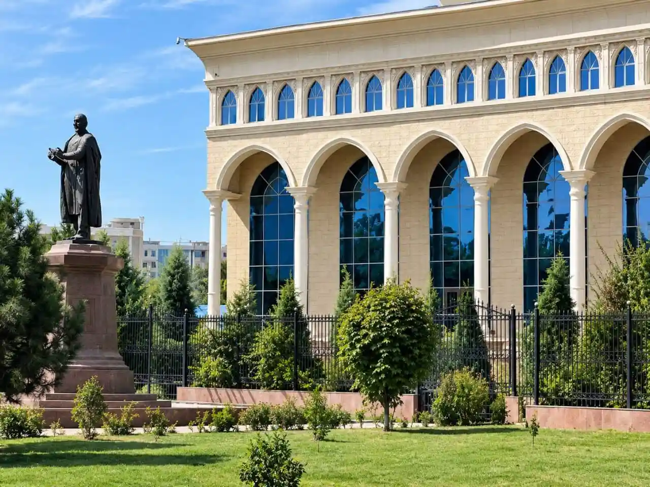 TOSHKENTDAGI ABAY QO‘NANBOYEV HAYKALI: DO‘STLIK VA MADANIYAT TIMSOLI